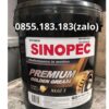 MỠ BÔI TRƠN SINOPEC NLGI00 NLGI0 NLGI2 NLGI3