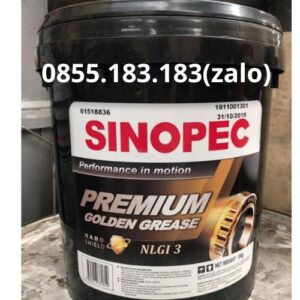MỠ BÔI TRƠN SINOPEC NLGI00 NLGI0 NLGI2 NLGI3