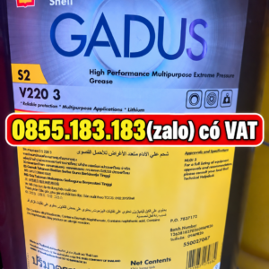 Mỡ Shell Gadus S2 V220 3 - (18Kg/xô)